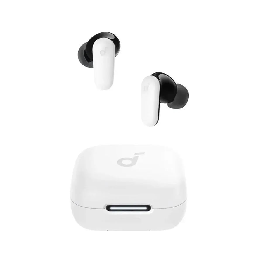سماعة لاسلكية ساوند كور (Soundcore R50i NC) - لون أبيض