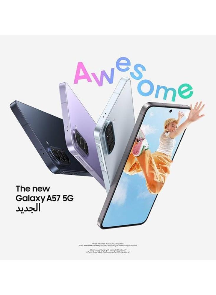 سامسونج جالاكسي A57 5G سعة 256 جيجابايت و8 جيجابايت رام
