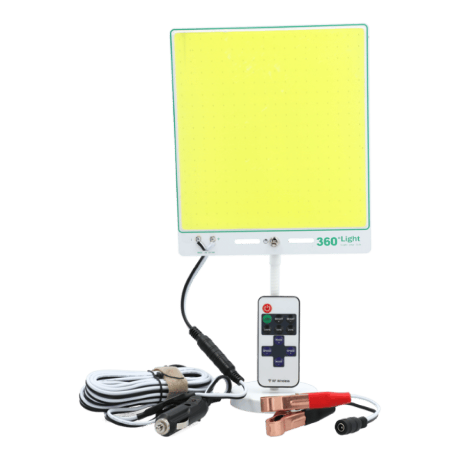 160-watt travel lamp, cream