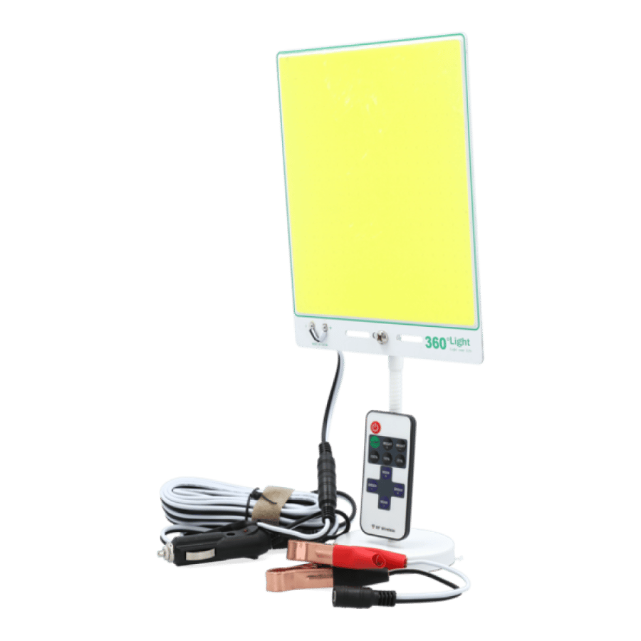 160-watt travel lamp, cream