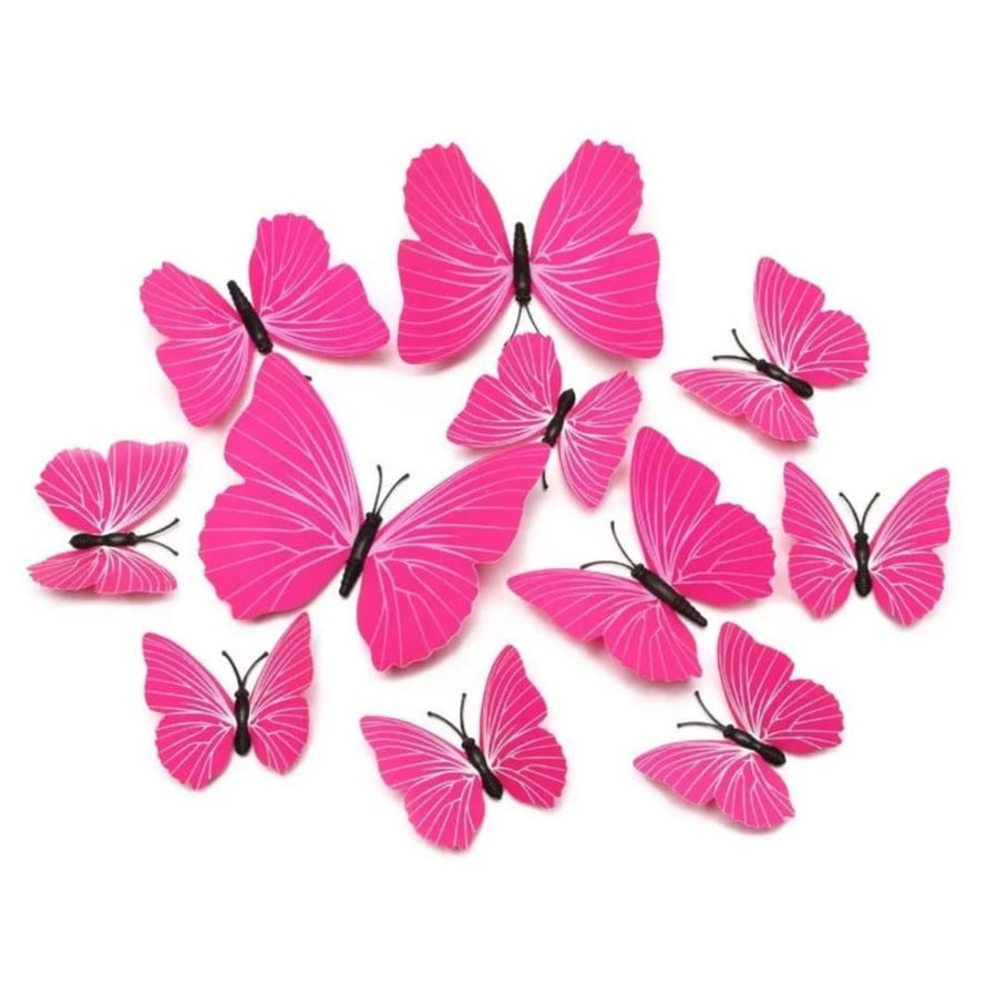 فراشات  زينه  12 حبه وردي
