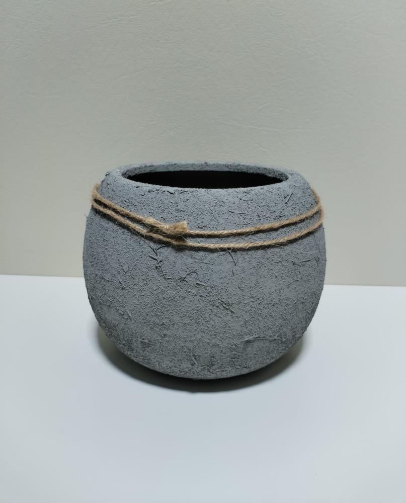 فازات  سرميك  رصاصي  مقاس  16*16 سم
