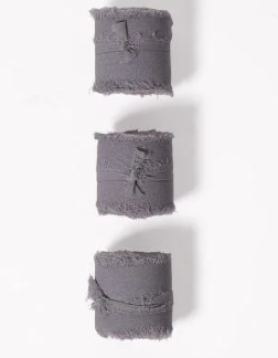 Fabric strips (3 pieces) - Various colors