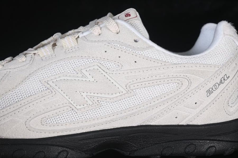 RETRO BREATHABLE CASUAL SPORTS RUNNING SHOES WHITE/BLACK