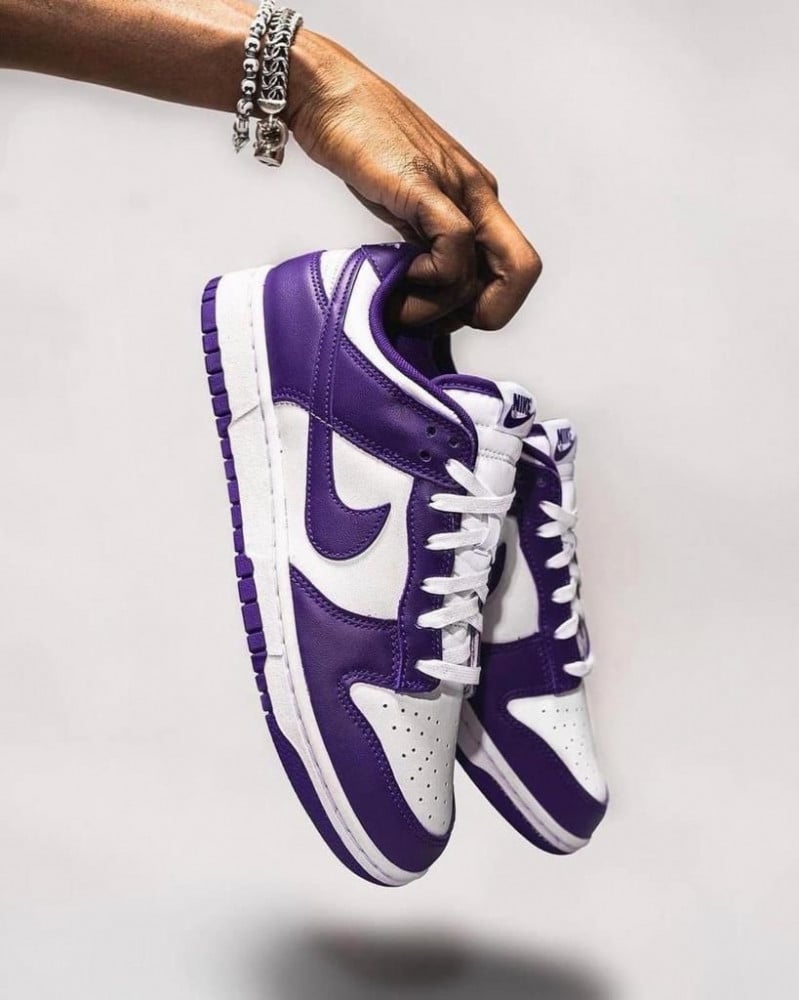 Nike Dunk low court purple