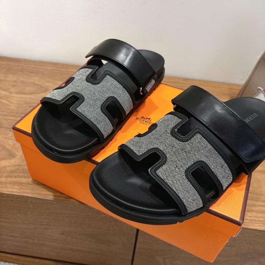 Men Hermes Slipper