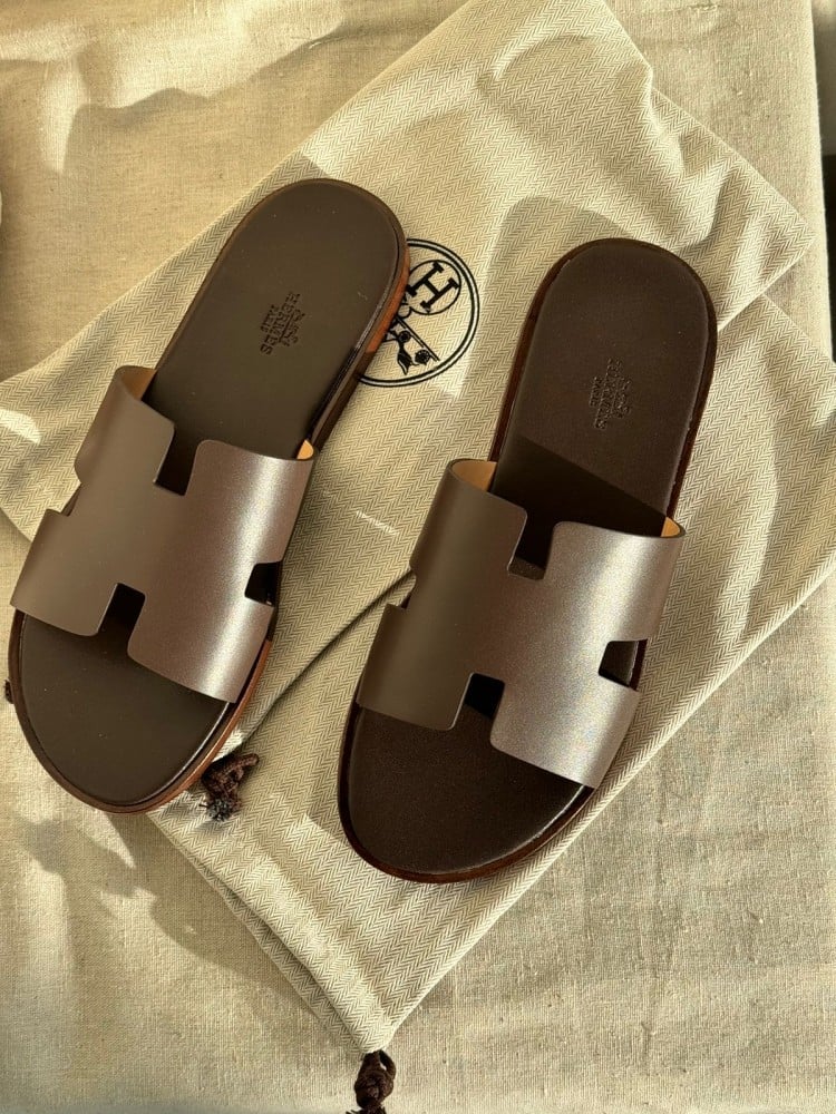 Men Hermes Slipper