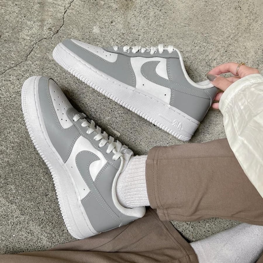 Nike Air Force 1 Low "White/Grey