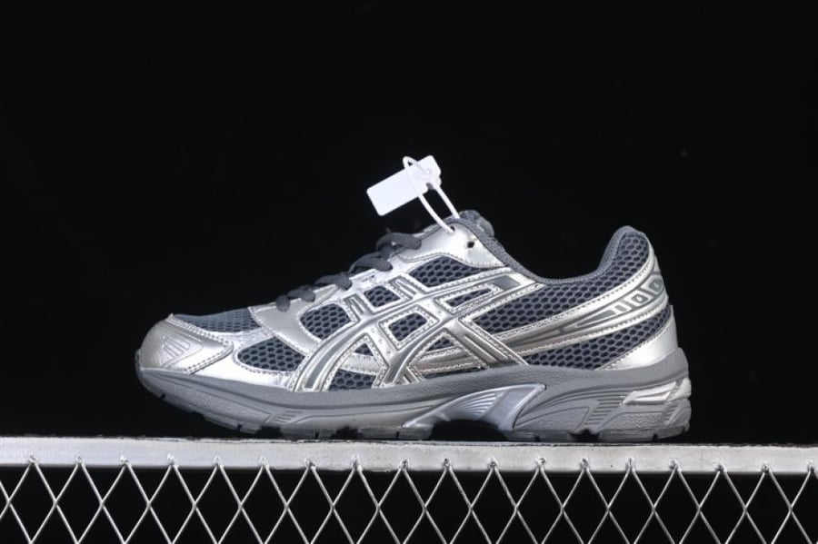 TIGER GEL 1130 LOW TOP CASUAL SHOES SILVER/BLACK