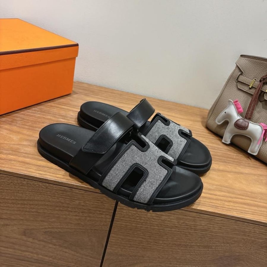 Men Hermes Slipper