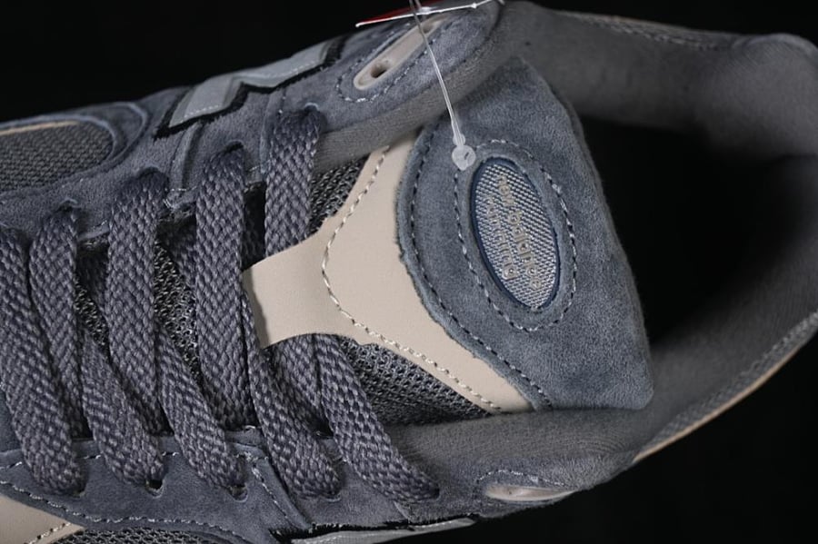 RETRO CASUAL RUNNING SHOES GREY/BEIGE/NAVY