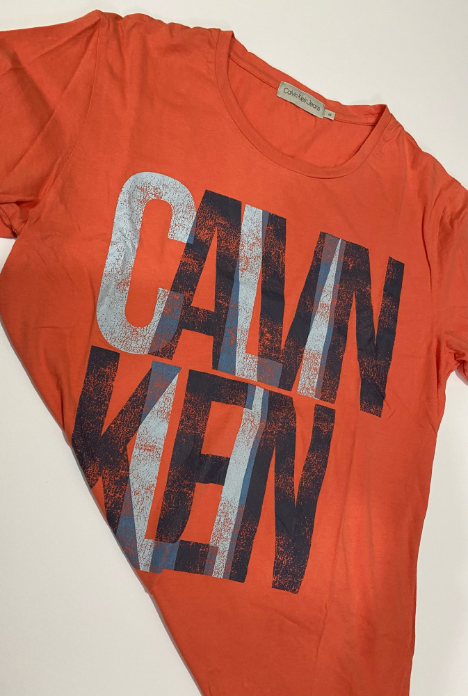 Calvin Klein Men Light Orange T-shirt