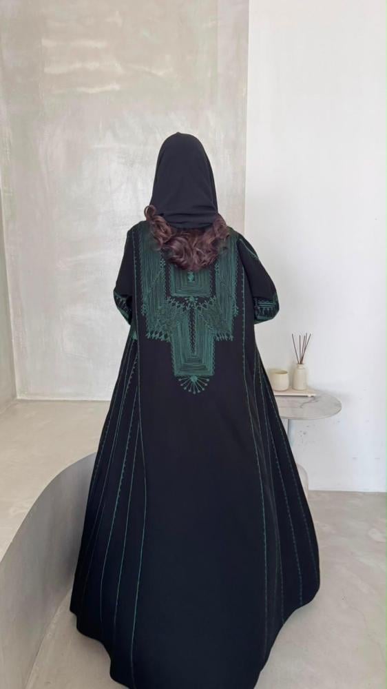 كريب بتطريز السلسله كلوش ناعم
