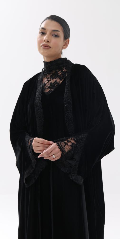 Black Lace Kaftan 1