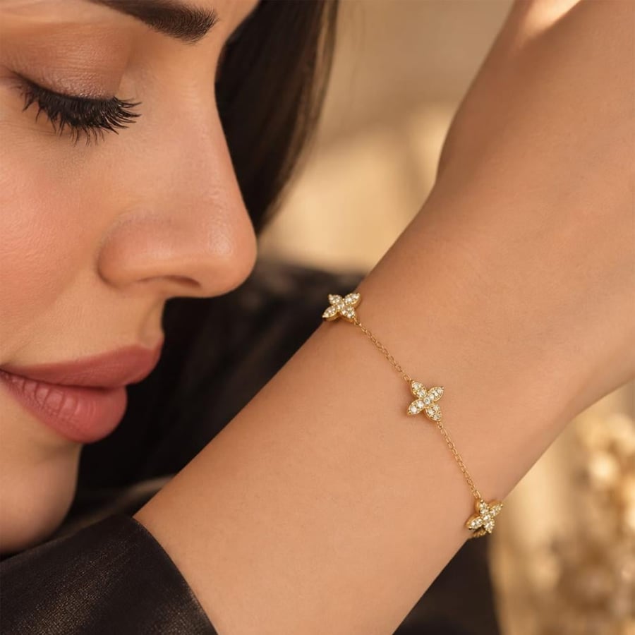 إسوارة ذهب عيار 18