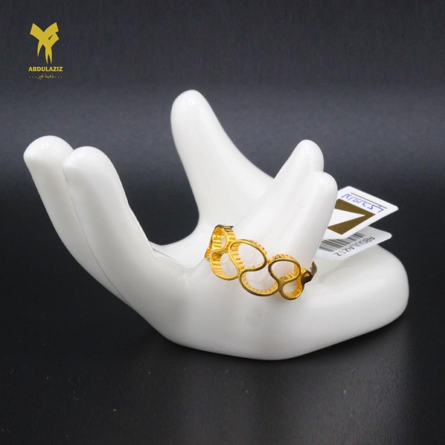 خاتم ذهب عيار 21