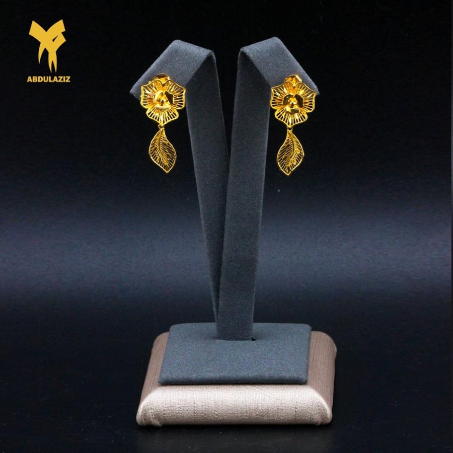 طقم ذهب عيار 21