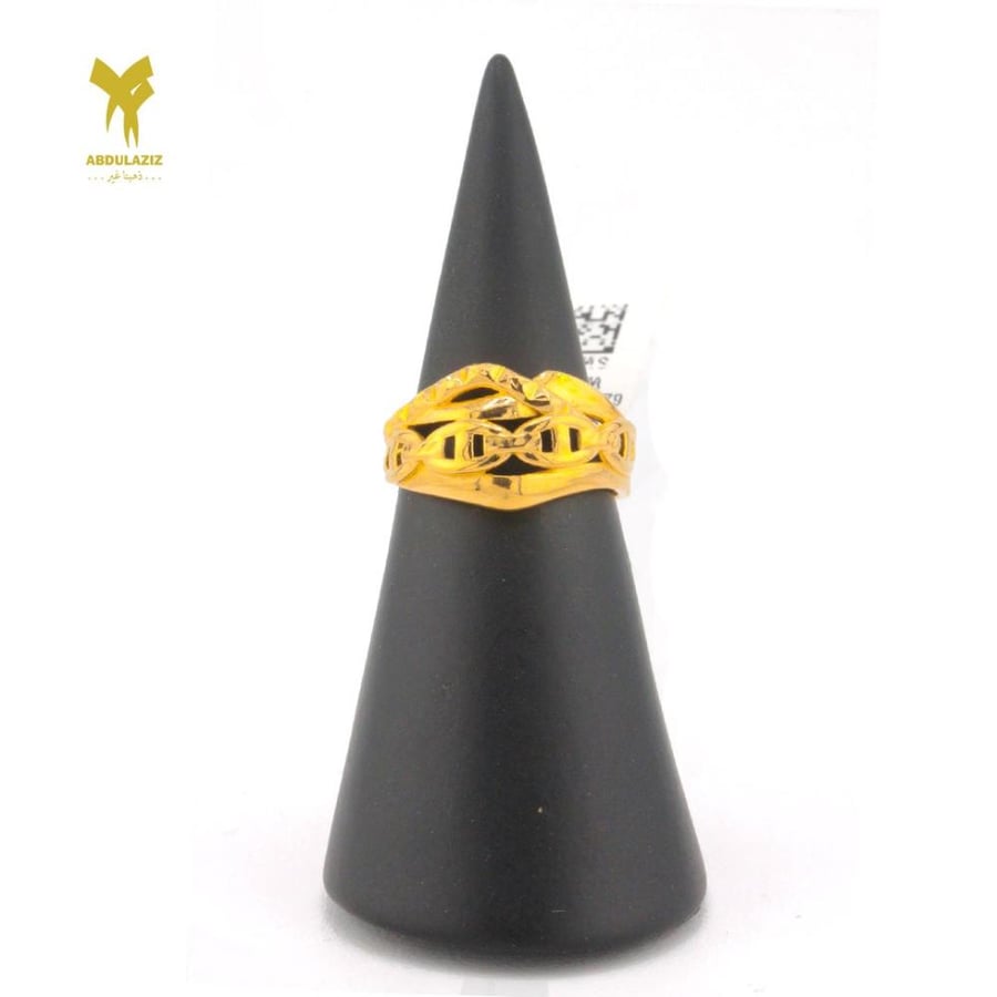 خاتم ذهب عيار 21