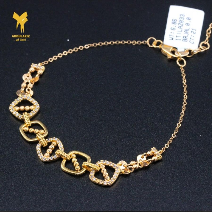 إسوارة ذهب عيار 21