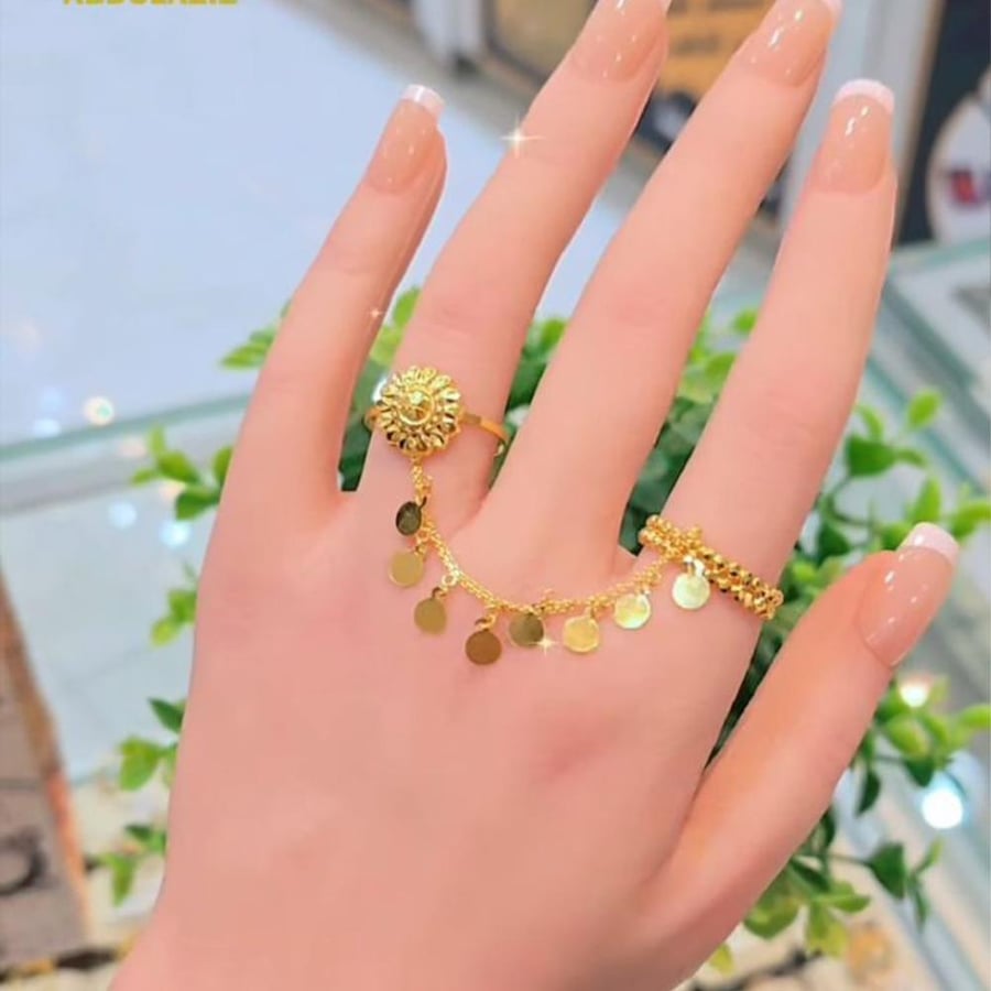 خاتم الهبه ذهب عيار 21
