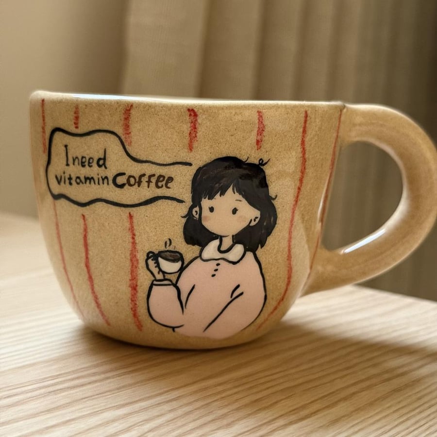 كوب vitamin coffee