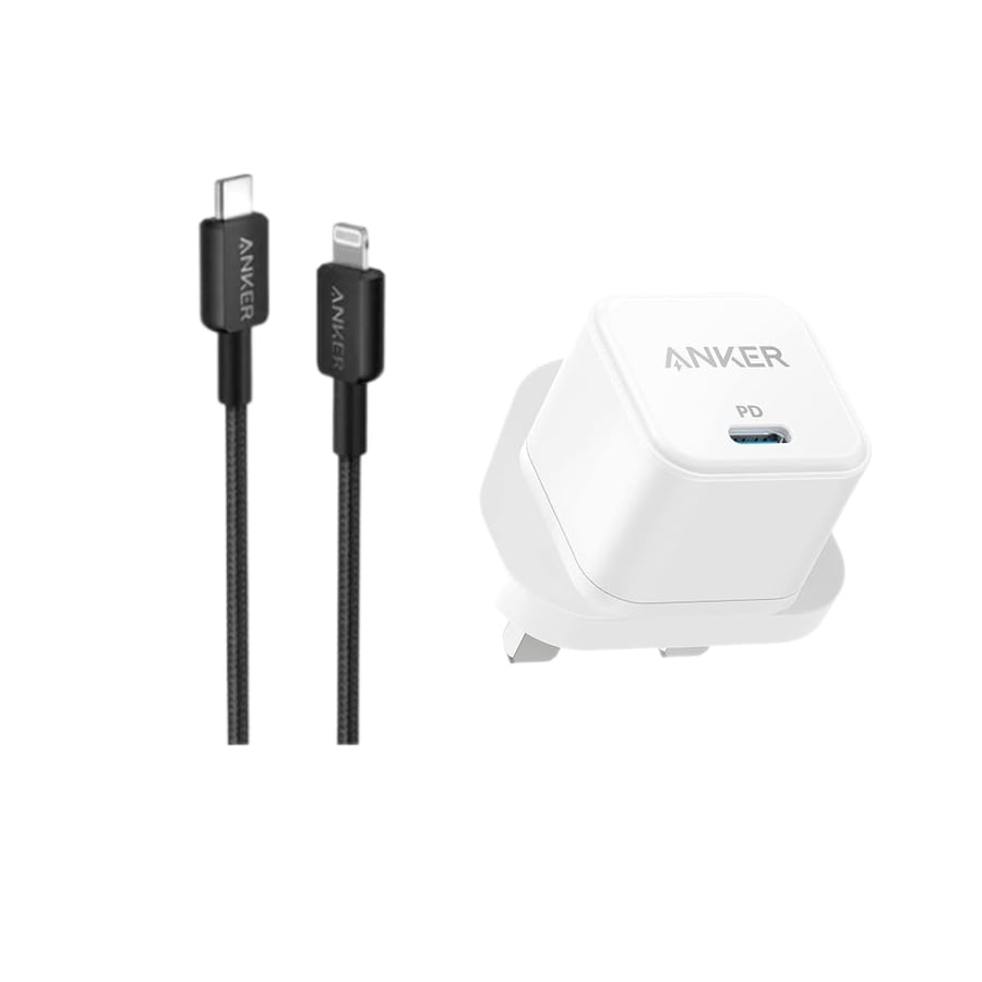 فيش انكر بقوه 20W وكيبل تايب سي بقوه 60W