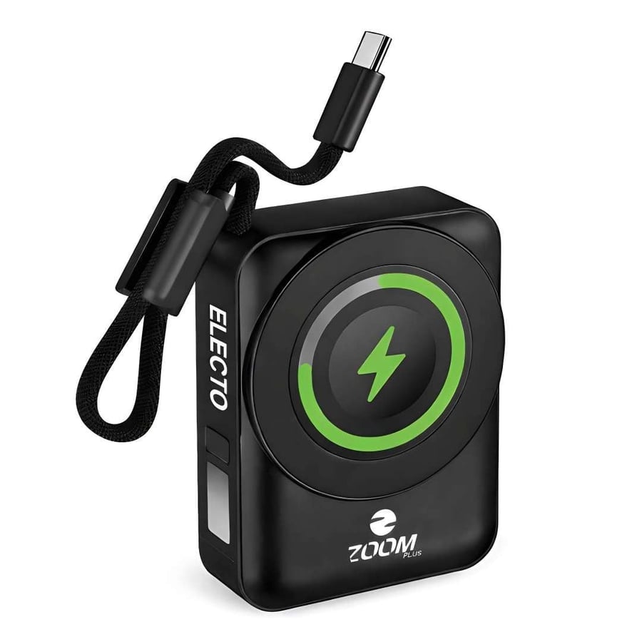 باور بانك زووم بلس (Zoom Plus) ماكسيمو 20000mAh بقوة 22.5W - شاحن متنقل فائق السرعة بشاشة رقمية وتصميم أنيق