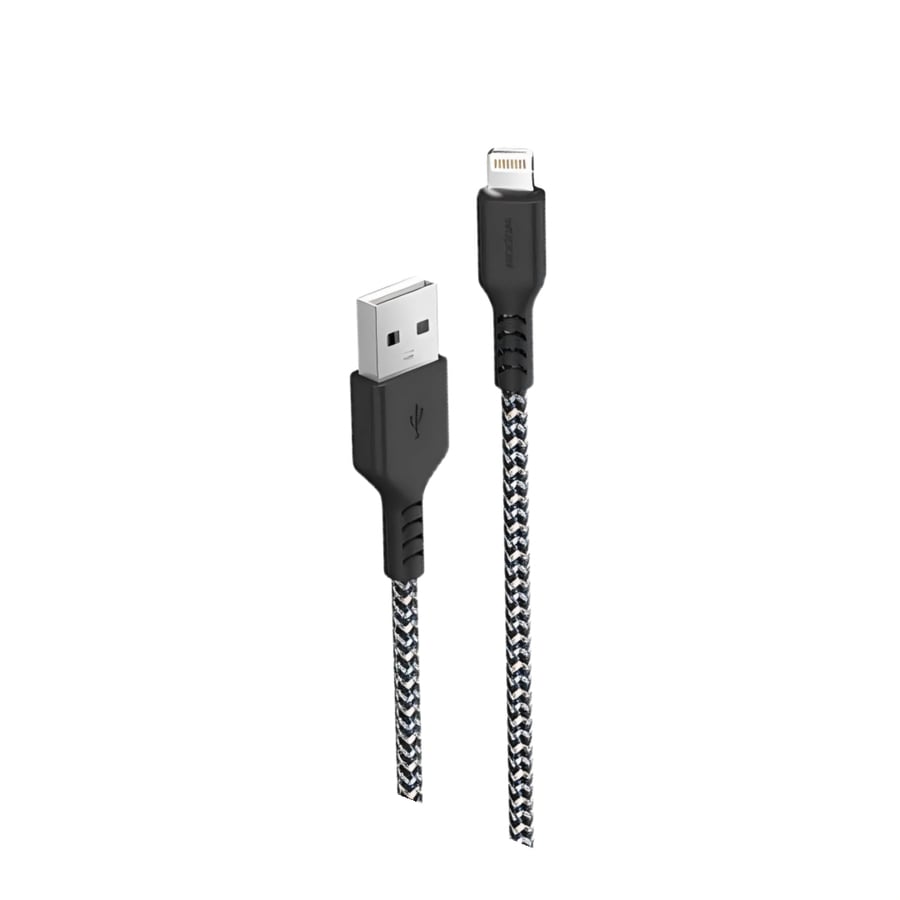 كيبل أيفون ووبو قماش بطول 2 متر منفذ USB