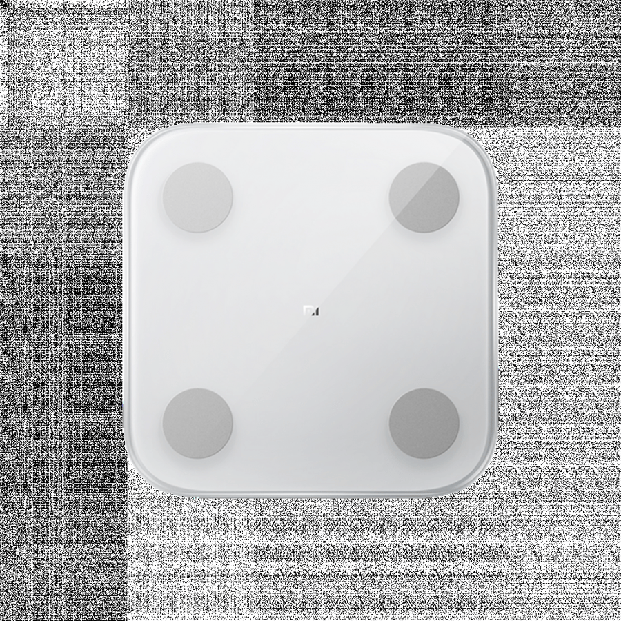 ميزان شاومي الذكي لقياس الوزن والدهون MI Body Composition Scale 2 White