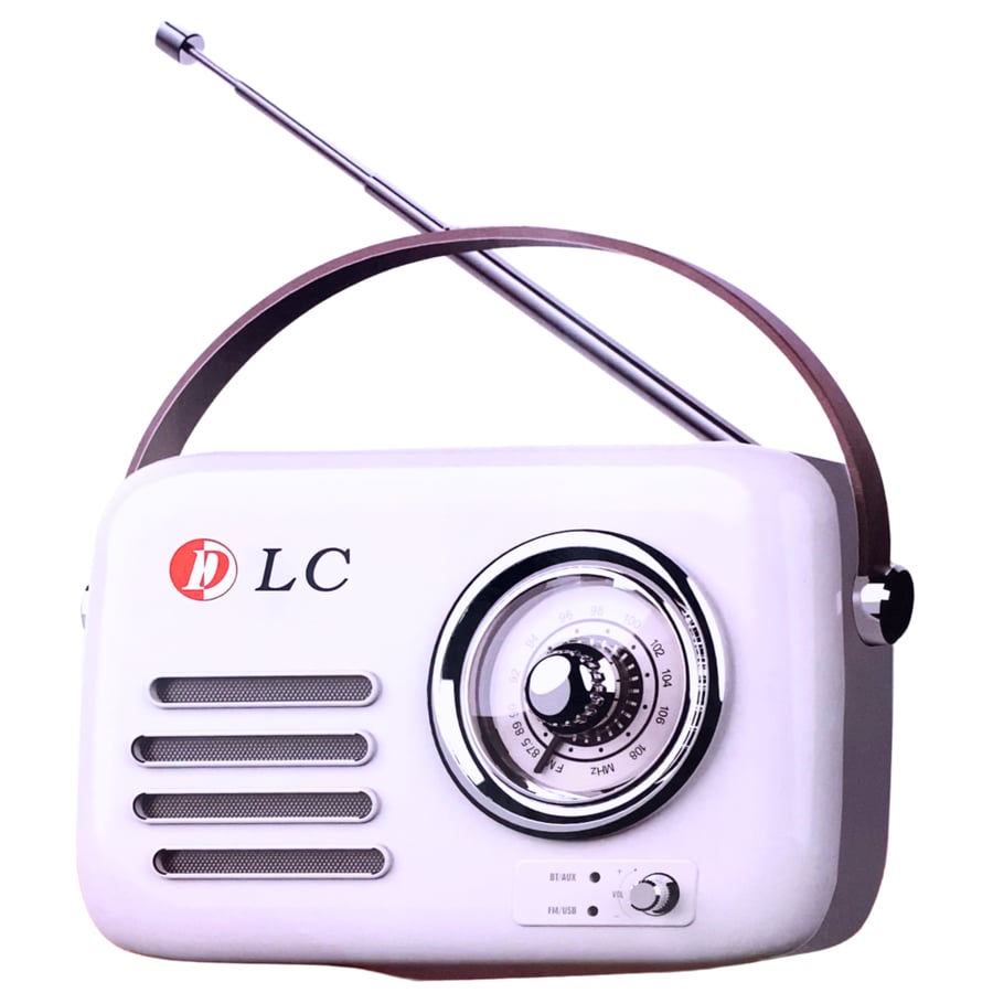 راديو كلاسيكي مكبر صوت و راديو ( بلوتوث + USB + AUX ) POWER:DC5V 3W من dlc-32413