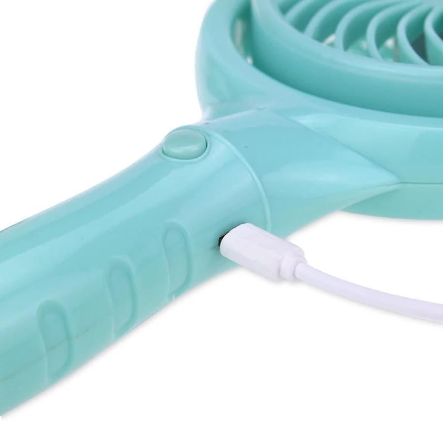 مروحة يد محمولة سانفورد 4.5 واط قابلة لاعادة الشحن بمنفذ USB، متعددة الالوان Sanford Hand fan