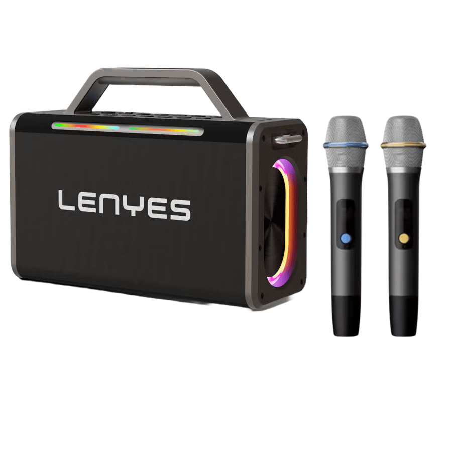 Wireless Bluetooth speaker Lenyes S835, 200-watt power, wireless range up to 18 meters