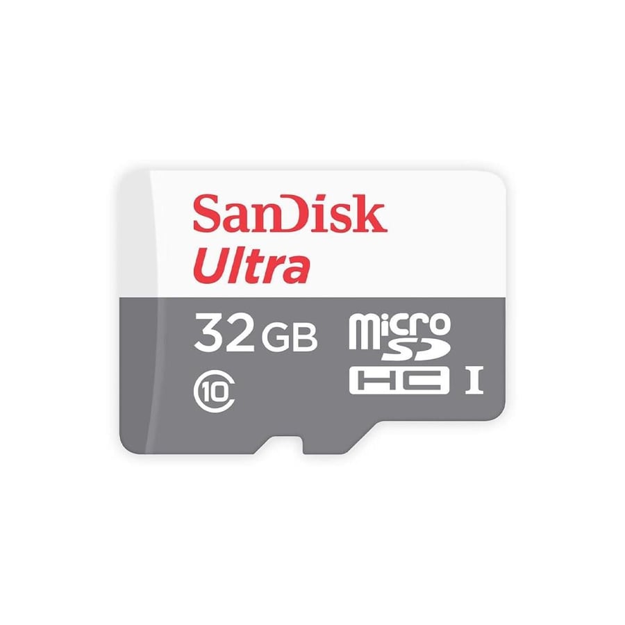 بطاقة ذاكرة سانديسك ألترا SanDisk Ultra microSD | سعات 32 / 64 / 128 / 256 جيجا بسرعة 100 ميجابايت/ث Class 10