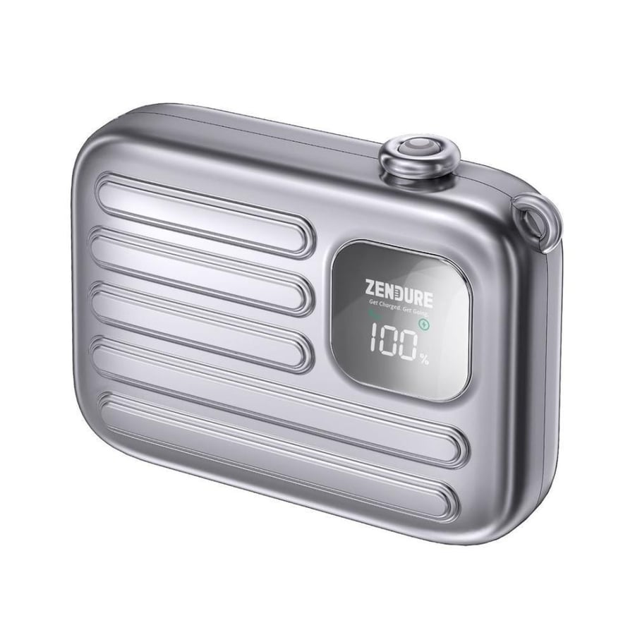 زندور - بطارية على شكل كاميرا سوبر ميني مع ماج سيف لاسلكي قوة 10000 ملي امبير SuperMini GO - Versatile Stylish Wireless Power Bank