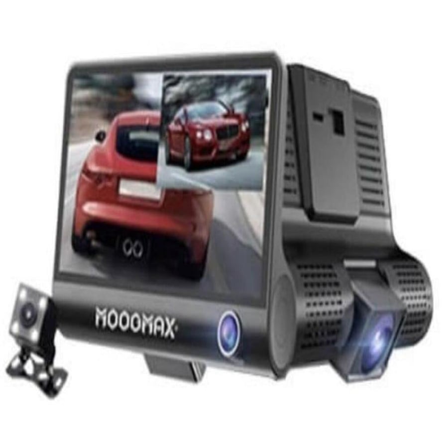 داش كام 3 في 1 أمامي و خلفي وداخلي بشاشة بجودة 1080 full HD ضمان سنتين Moogmax MX-DR006