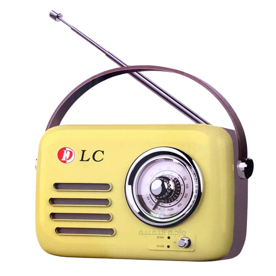 راديو كلاسيكي مكبر صوت و راديو ( بلوتوث + USB + AUX ) POWER:DC5V 3W من dlc-32413