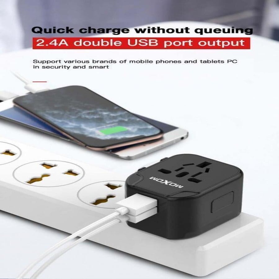فيش السفر العالمي يدعم الشحن السريع MOXOM MX-HC24