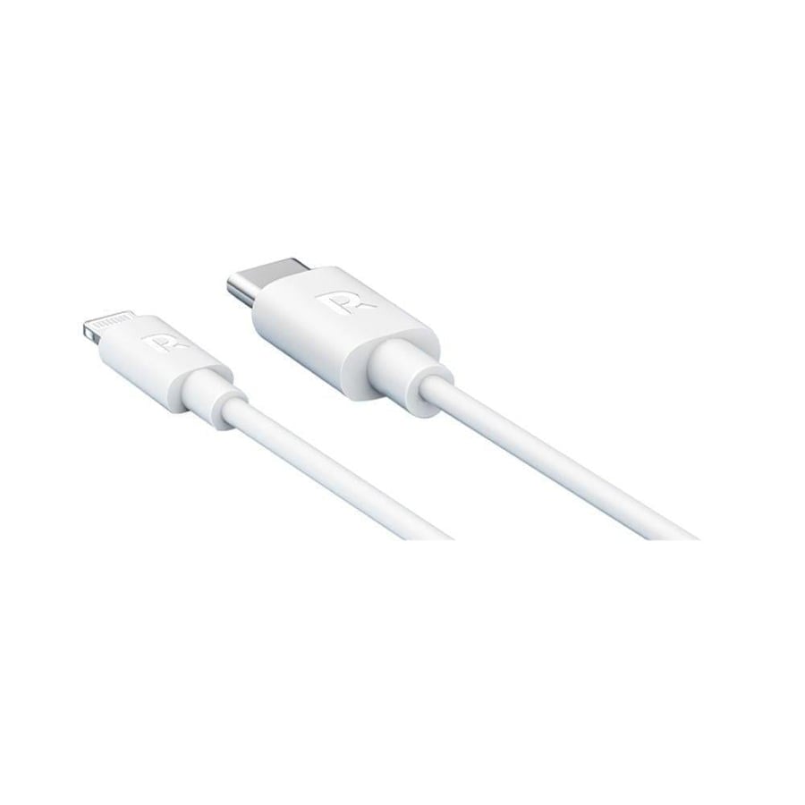 بكج ثلاث حبات كيبل من راف باور Type-C إلى Lightning بخاصية الشحن السريع PD معتمد من ابل بطول 1 متر - RAVPOWER RP-CB1016