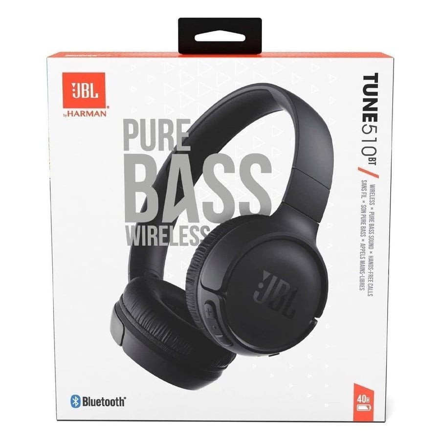 Wireless headset from JBL Tune 510 – JBL Tune 510BT – Two-year warranty