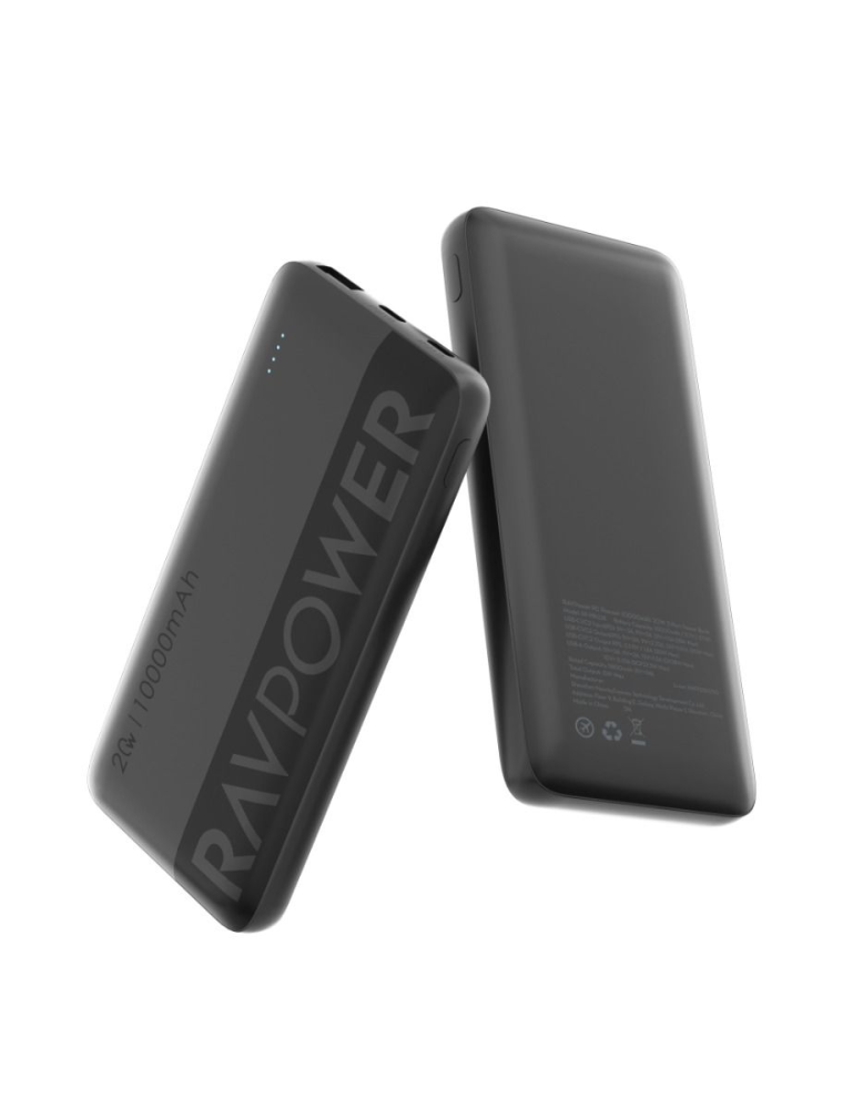 باور بانك 10000 مللي أمبير 3 منافذ RAVPower RP-PB1228 PD 20w