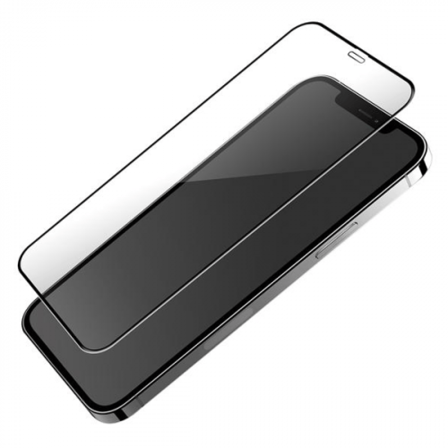 شاشة حماية 5D بإطار أسود لهاتف ايفون 12 - iPhone 12