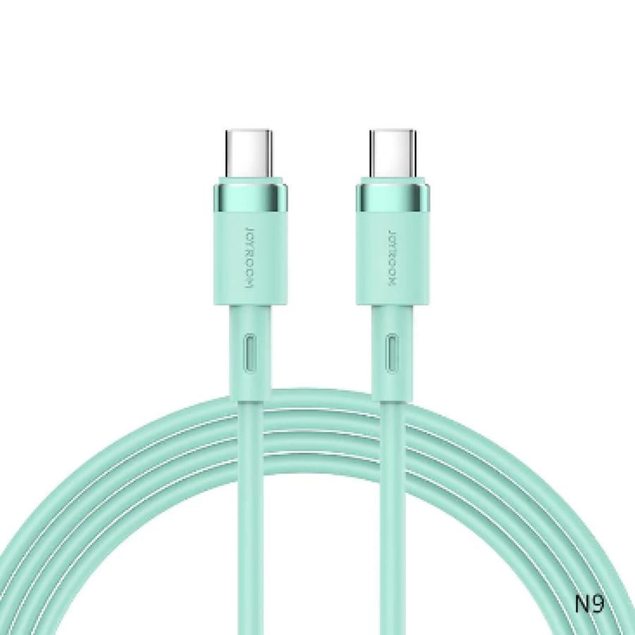 كيبل تايب سي - تايب سي pd من جيروم -1.2 متر - JOYROOM 20W 2.4A USB-C / Type-C to Type-C 8 Pin Liquid Silicone Data Cable