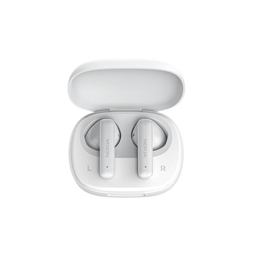 نوكيا سماعة اذن ايربودز 2 بلوتوث ابيض Nokia Go Earbuds 2 (Tws-112) Ture Wireless Earbuds White اصلية