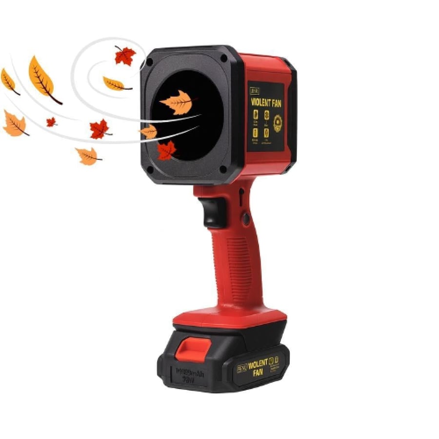 مروحة للغبار قوية تيربو DENX DX3320 Violent Fan – بطارية 6500mAh، قوة 1000 واط