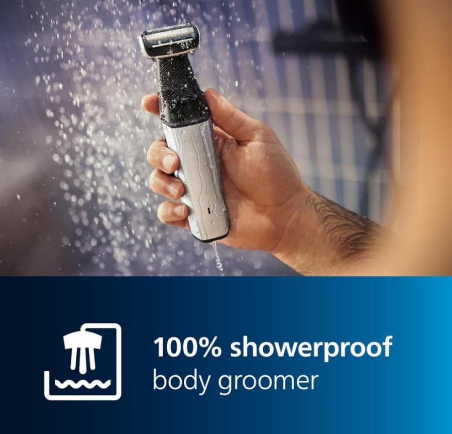 ماكينة حلاقة بودي جروم سيريز 5000 مقاومة للاستحمام من فيليبس Philips Bodygroom Series 5000 BG5021/15