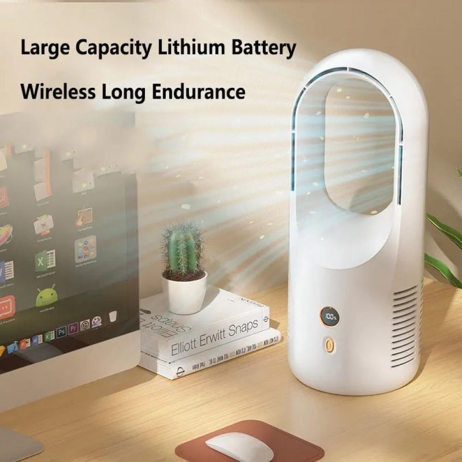The smart fan SMART FAN power 5 watts 2 in 1 battery operated DLC-31053
