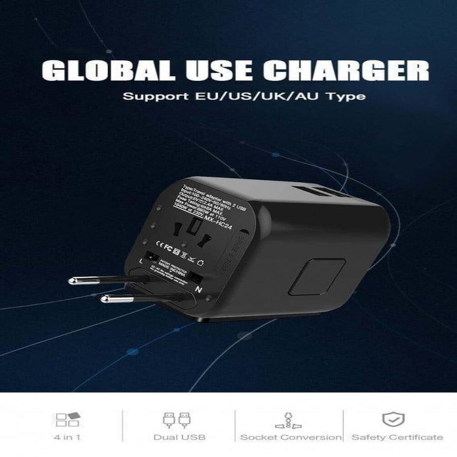 فيش السفر العالمي يدعم الشحن السريع MOXOM MX-HC24