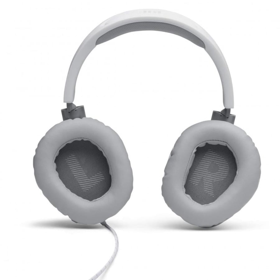 جي بي ال - سماعة الالعاب JBL Quantum 100 – صوت محيطي وميكروفون قابل للفك لجميع المنصات     �
