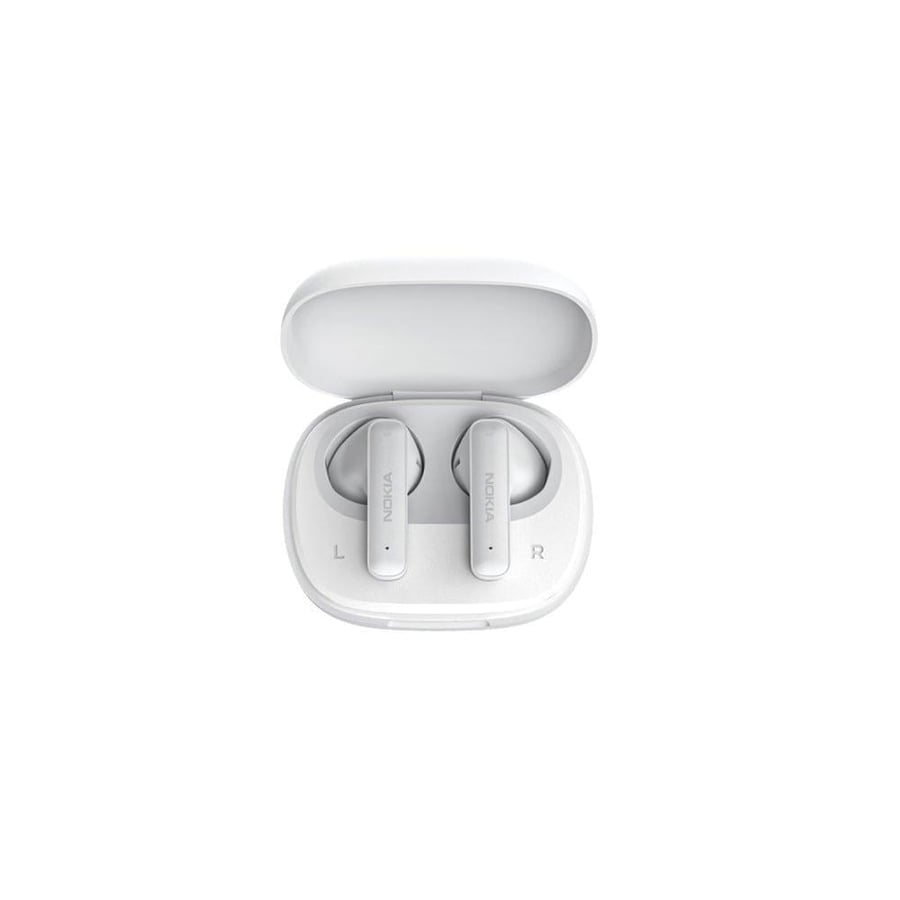 نوكيا سماعة اذن ايربودز 2 بلوتوث ابيض Nokia Go Earbuds 2 (Tws-112) Ture Wireless Earbuds White اصلية