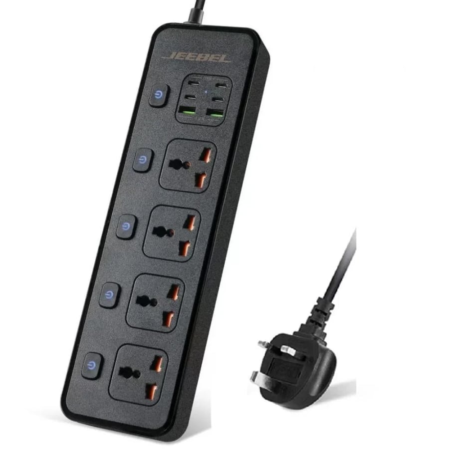 Gibel connector with 4 Type-C ports, two USB ports, power socket JE- with a power of 3250 watts